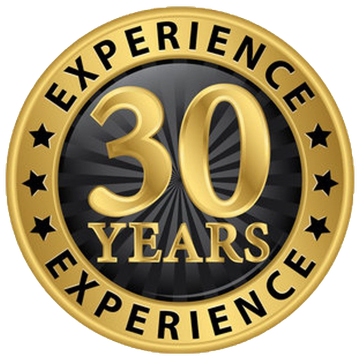 More than 30 years of experience